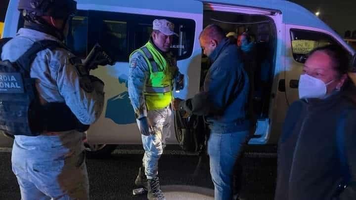 GN activó en carreteras plan "pasajero seguro"