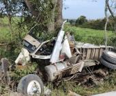 Camionero salvó la vida de milagro