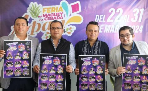 Alcaldía de Apan invita a su Feria del Maguey y la Cebada 2024