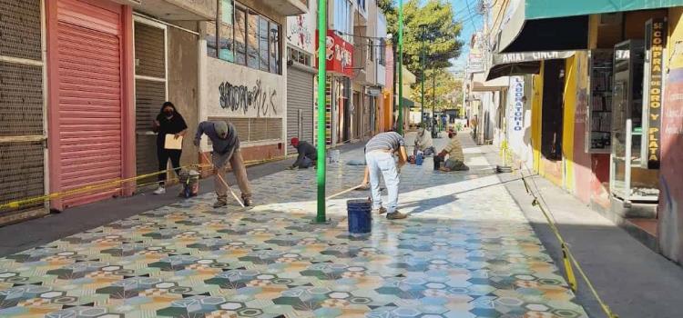 Por concluir obra en pasaje Allende 