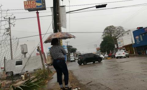 Cayeron 13 mm de lluvia en unas horas