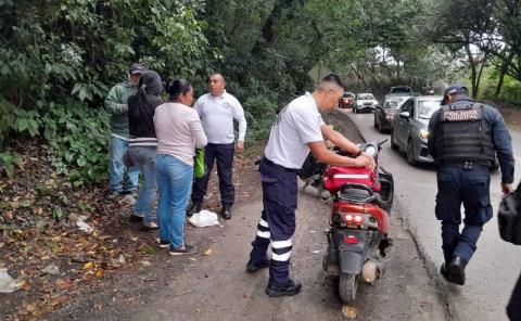 JOVEN HERIDA EN ACCIDENTE