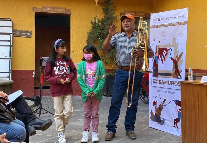 Llega educación artística a comunidades con menor densidad poblacional