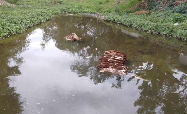 Matlapa enfrenta grave crisis de contaminación en el arroyo Acontla
