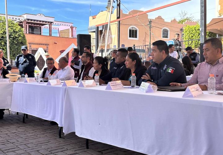 Gabinete de Seguridad evalúa a las policías de la Sierra Gorda