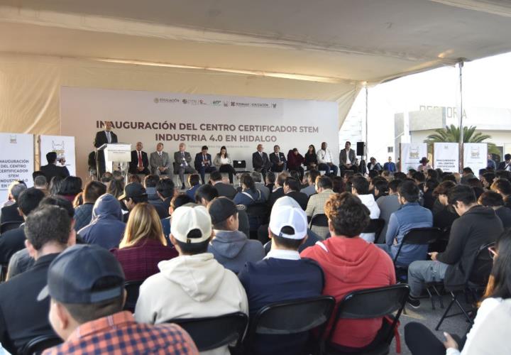 Hidalgo contará con su primer Centro Certificador STEM Industria 4.0