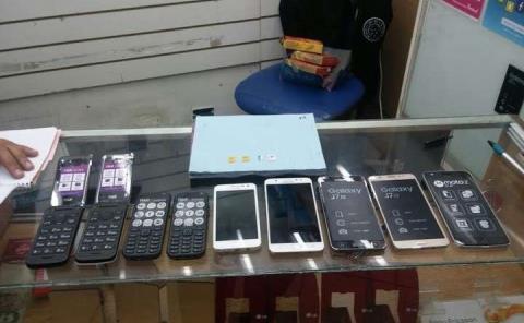 Venta de celulares  robados en la ZM
