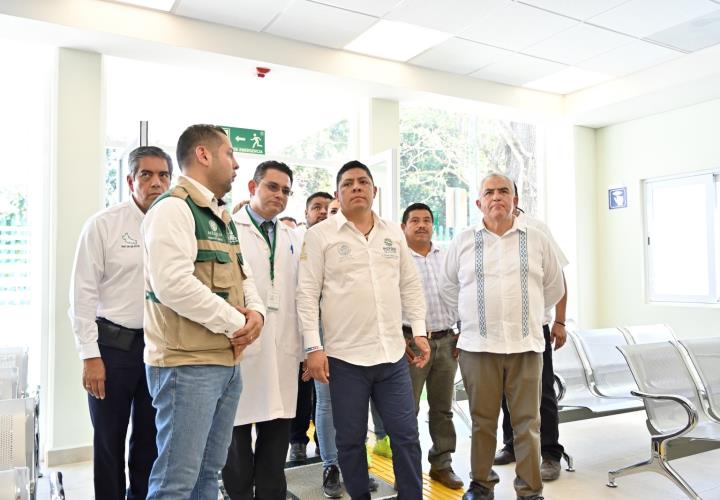 Inauguró Gallardo albergue comunitario del Hospital en Zacatipán