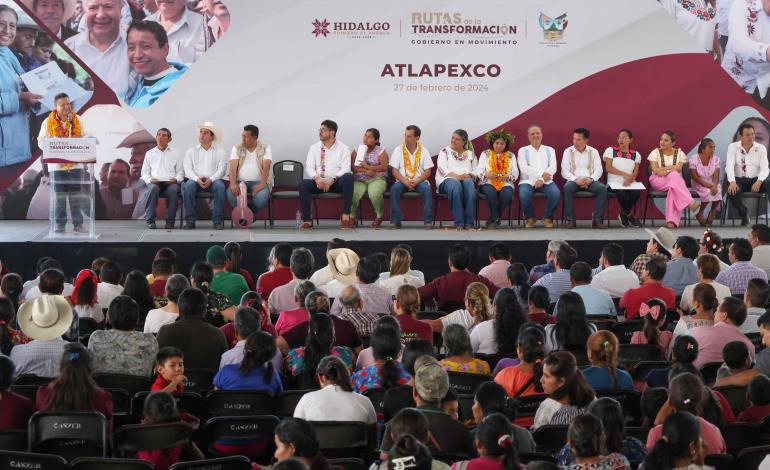 Menchaca Salazar se compromete a potencializar la transformación de Atlapexco