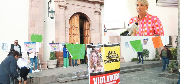 Diputada solapó la violencia