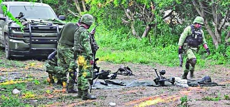 Mataron a 4 militares con drones