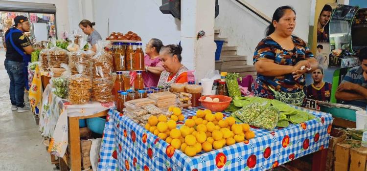 Pocas ventas  de nopales