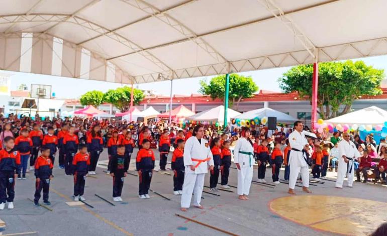 Zona escolar 47 de Tepeji del Río presentó exposición de proyectos