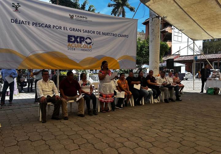 Expo Acuícola resaltó la diversidad piscícola de la Huasteca y Sierra hidalguense