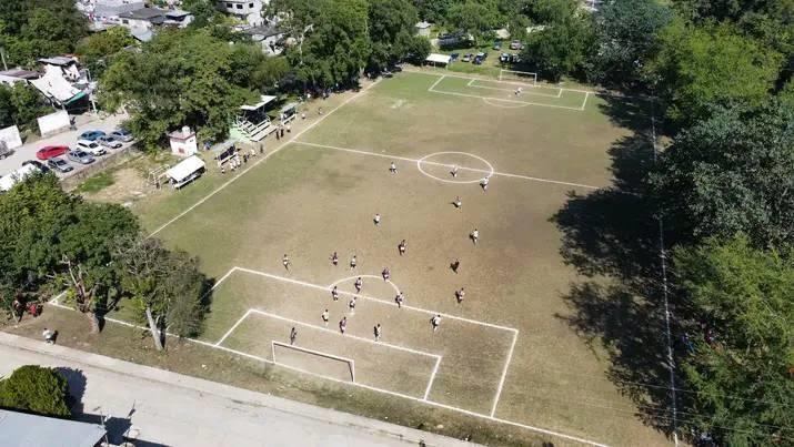 Espacios deportivos están en abandono