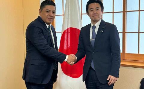 Se reúne RGC con el Viceministro de Japón 
