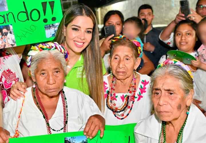 Apoyo total a la Huasteca Sur: Ruth González