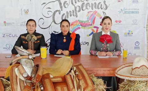 Regresa la Charrería a Pachuca con torneo nacional de escaramuzas
