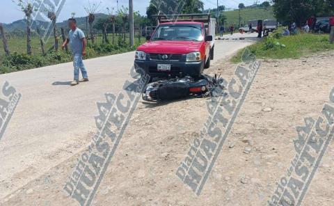 Atropellaron a jovencito