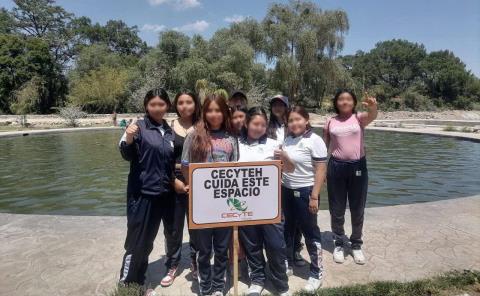 CECyTE Hidalgo promueve acciones para crear conciencia sobre el uso responsabledel agua