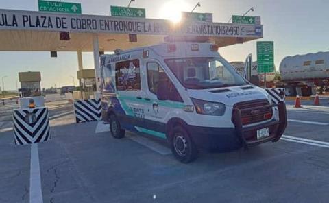 Rúa Cerritos - Tula  tiene ambulancia