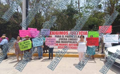 Vecinos de Tlanchinol exigen justicia para el padre Juan
