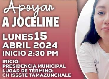 Convocan a marcha en apoyo de Joceline