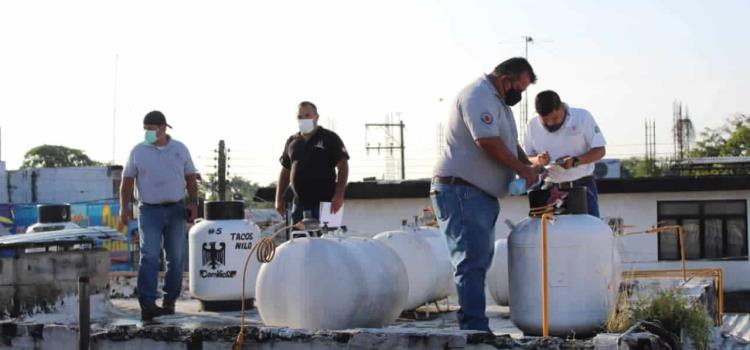 Graves anomalías en manejo del gas