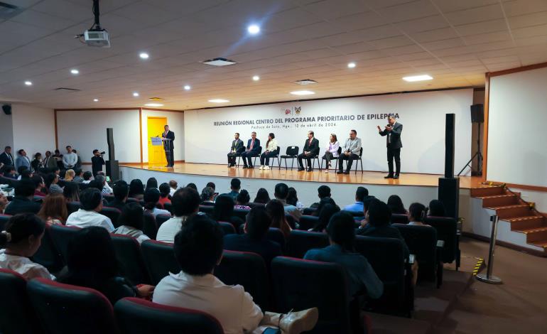 Reunión Regional del Programa Prioritario de Epilepsia se lleva a cabo en Hidalgo