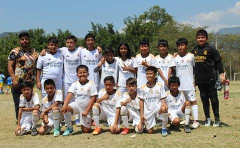 El Porvenir Chapulhuacán en ascenso en fut infantil B
