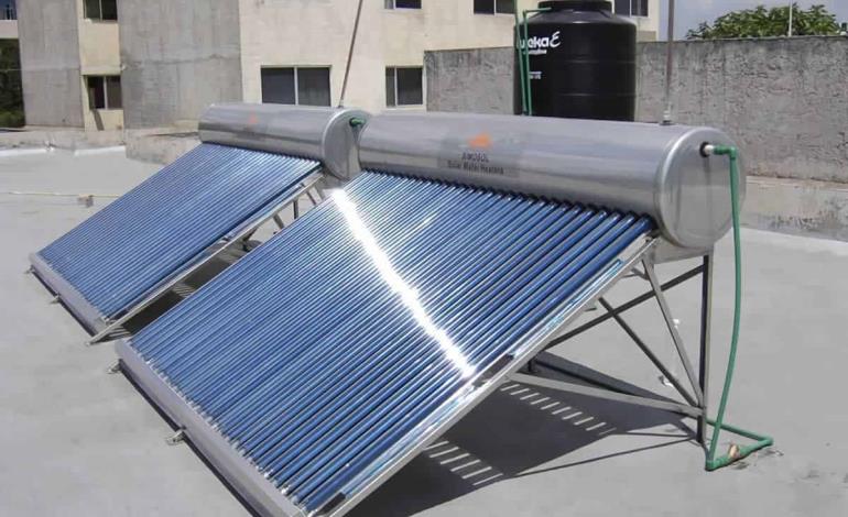 Calentadores solares  son opción de ahorro