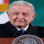 AM López Obrador ... Afectado. 
