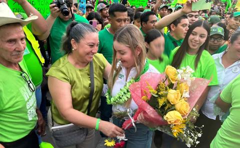 Impresionante arranque de campaña de Mary Chuy en Matlapa