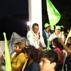 Votos en cascada para el Verde pide Adelaido Cabañas 
