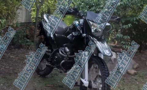 Se robaron motocicleta en el COBAEV
