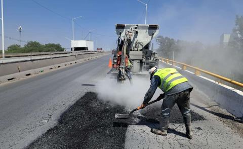 Dan mantenimiento a Circuito Potosí Norte
