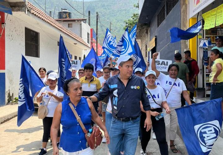 Ve Matlapa en Isaí desconfianza; el PAN será historia