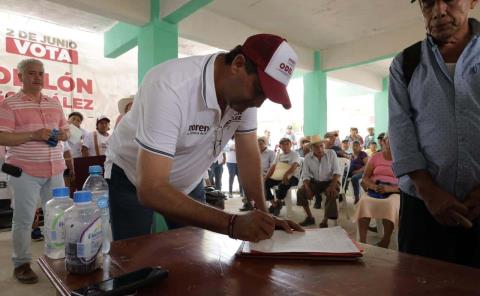 Barrio LaCruz reafirma a Odilón González como su próximo presidente 

