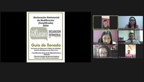 IHE realizó plática informativa sobre declaración patrimonial