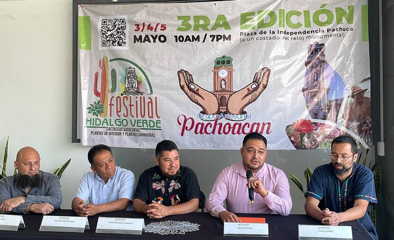 Se realizará Festival Hidalgo Verde para celebrar la flora mexicana