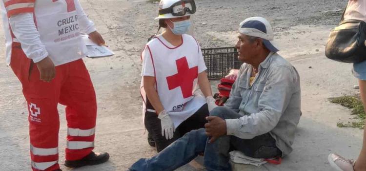 Camioneta chocó a un motociclista           