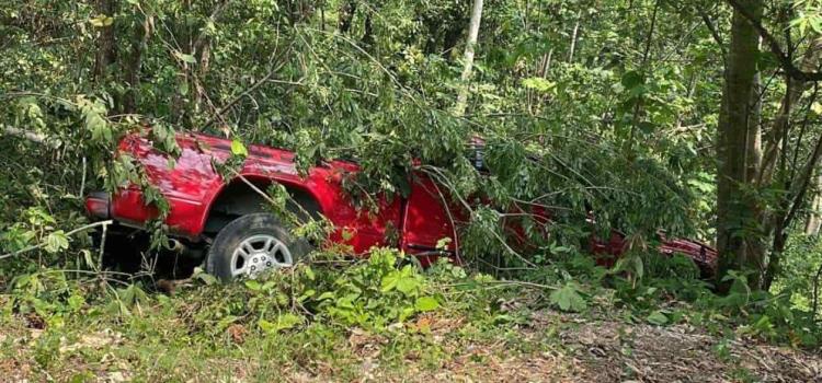 Se accidentó un vehículo               