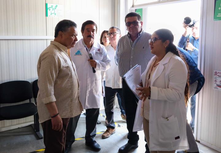 Supervisan acciones de los sectores educativo y de salud en Mineral de la Reforma
