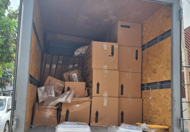 Arribaron camiones de material electoral al  CEEPAC