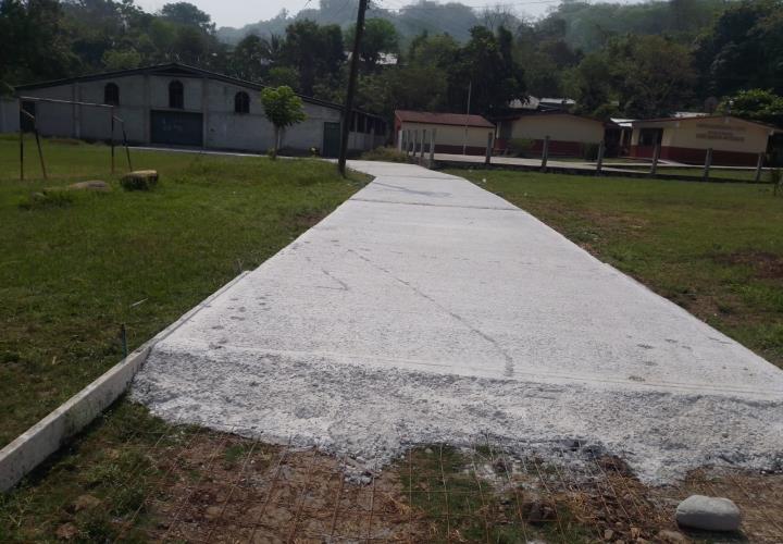 Finaliza proyecto de pavimentación en Tampacán