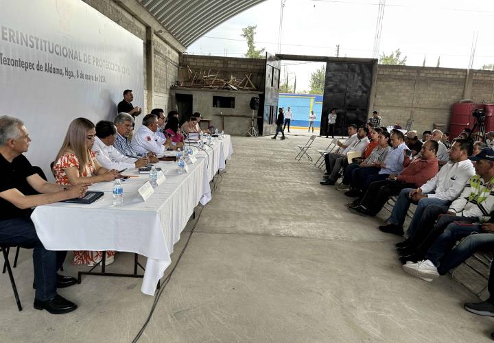 Municipios del Valle del Mezquital se suman a la consolidación de una cultura de la prevención