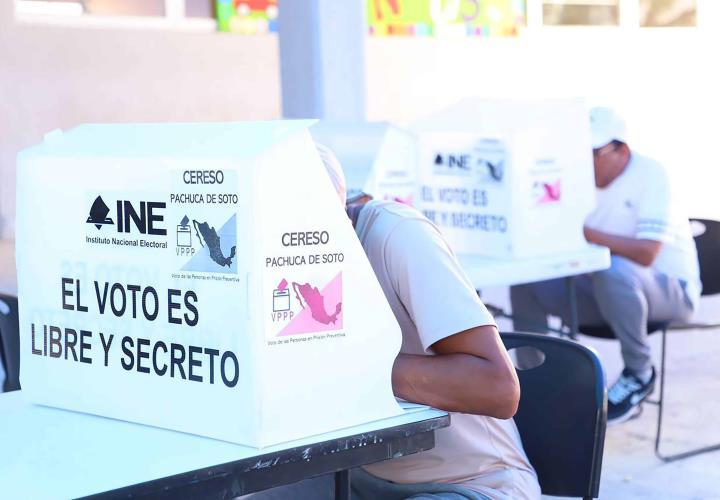 Concluye, sin incidencias, jornada de votación anticipada en Ceresos de Hidalgo