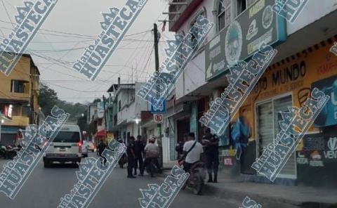 Motociclista movilizó a Tránsito Municipal
