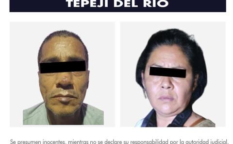 SSPH detiene a supuestos narcomenudistas 
que operaban en Tepeji del Río 
