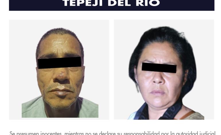 SSPH detiene a supuestos narcomenudistas que operaban en Tepeji del Río 